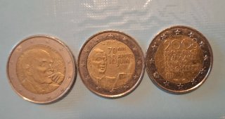 2 euro Francia Moneda Coin Circulada Pièce 2 euro