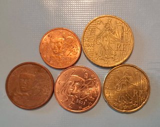 2 euro Francia Moneda Coin Circulada Pièce 2 euro