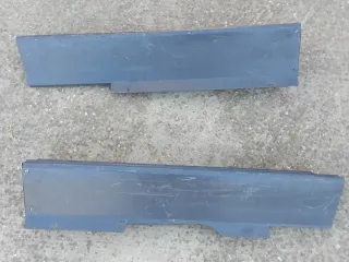 Soportes de plástico para cuenta km y bandeja