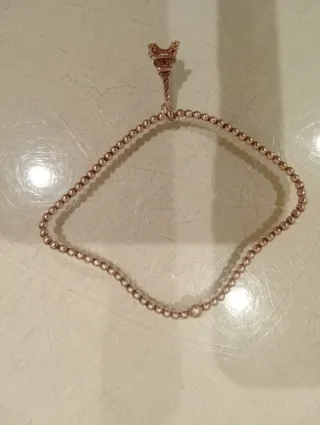 Pulsera con charm Torre Eiffel