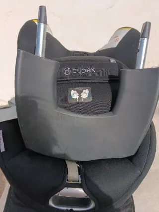 Silla Cybex Sirona Platinum Negra Giratoria Isofix