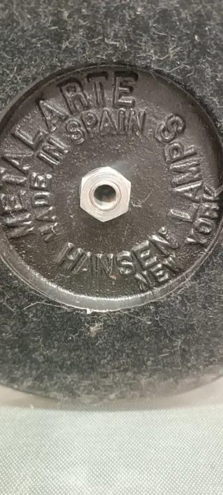 Lámpara escritorio Metalarte dorada