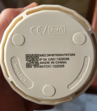 Baliza v16 conectada con la dgt