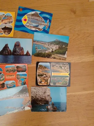 13 Postales Estartit Costa Brava