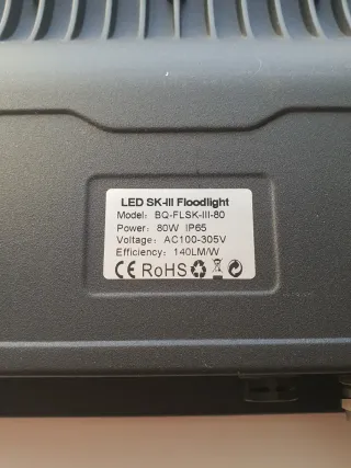Faro LED 80W IP65 AC 100-305V