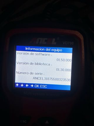 Escáner Ancel VD700 VAG Audi Skoda Seat