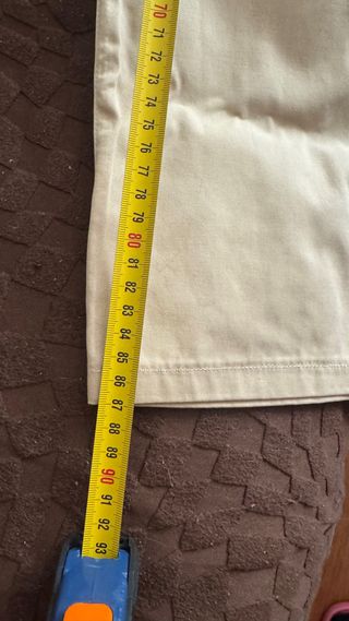 Pantalón Tizzas Talla 11/12 Comunión Beige