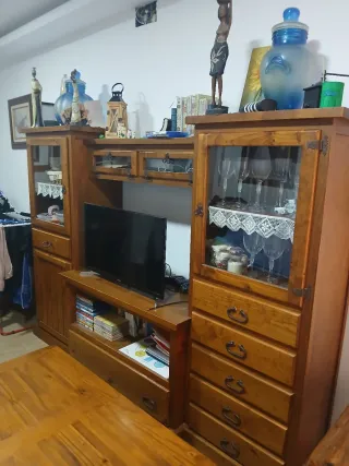 Mueble de salón madera