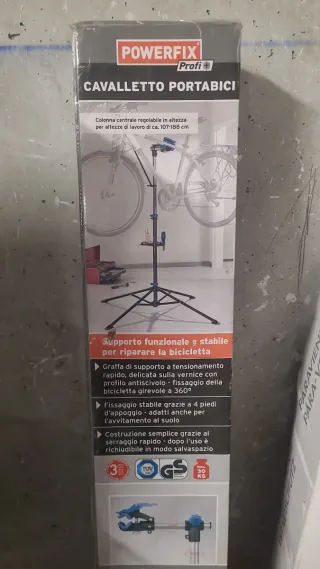 Soporte Taller Bicicleta Powerfix Profi