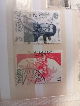 Lote de sellos de España