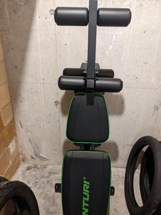 Banco de pesas para gimnasio