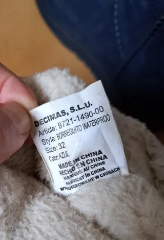 Botas de agua Decimas Talla 32