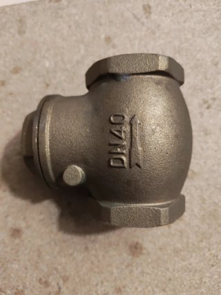 Valvola di ritegno ottone 1"1/2 clapet