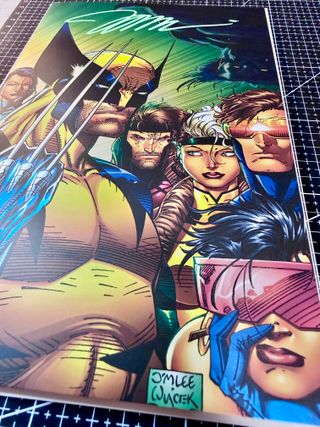 Comic México Wolverine X-Men Jim Lee Firma + COA