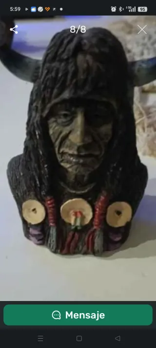 Lote Figuras Jefes Indios