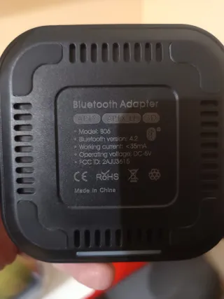 Receptor Bluetooth 1MII Negro