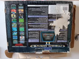 Sega Mega Drive II Consola + leer+ caja rota