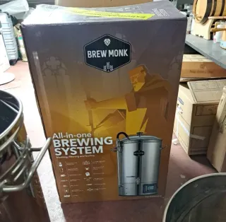 Equipo Cerveza Brew Monk + Chapadora