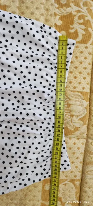 Pigiama corto ragazza gatto pois