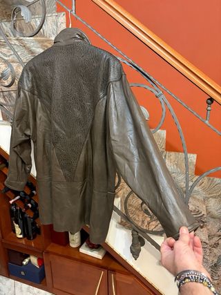 Giacca donna vera pelle di qualita morbida vintage