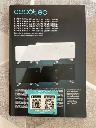 Radiador Cecotec 2000W
