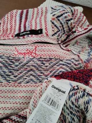 Chaqueta Desigual Patchwork Talla S
