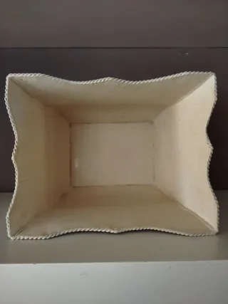 Maceta Vintage Flores Rosas Metal