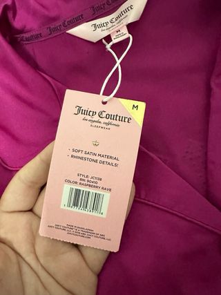 Pijama 3 Piezas Juicy Couture Talla M
