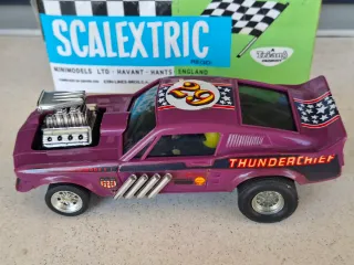 SCALEXTRIC FORD MUSTANG DRAGSTER