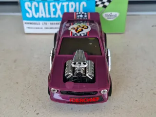 SCALEXTRIC FORD MUSTANG DRAGSTER