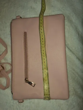 Pink Quilted Clutch / Crossbody Bag