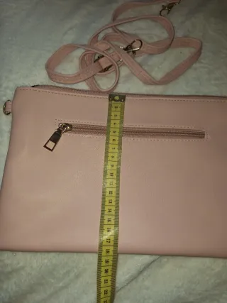 Pink Quilted Clutch / Crossbody Bag