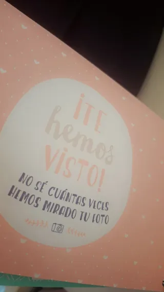 Álbum de recuerdos Te estábamos esperando