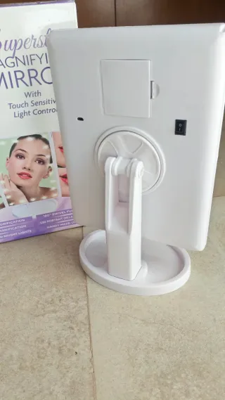 Espejo Maquillaje LED a pilas.