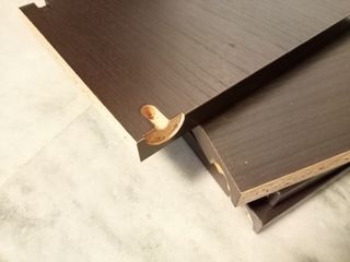Baldas Ikea 18,5x35,5 cm (Madera Marrón)