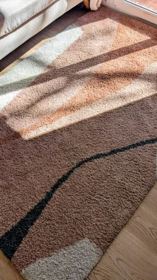 Alfombra Pop pelo largo 140x200cm