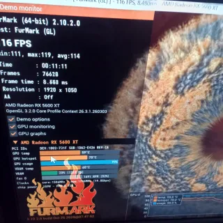 Sapphire Pulse Rx 5600 xt GPU