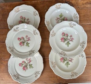 3 tazas / rabanera/ 6 platos