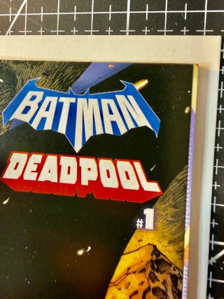 Comic USA Batman / Deadpool 1 Firma Dan Mora + COA