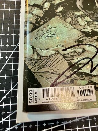 Comic USA Batman / Deadpool 1 Firma Dan Mora + COA