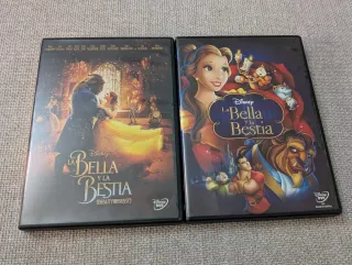 Colección 2 Películas Disney La Bella y la Bestia