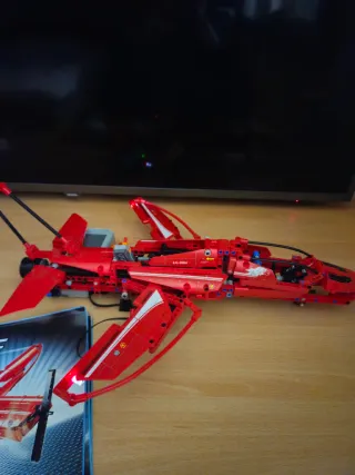 LEGO Technic 9394 areo con lego 8293 power fuction