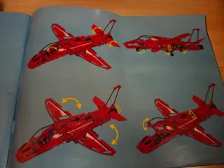 LEGO Technic 9394 areo con lego 8293 power fuction