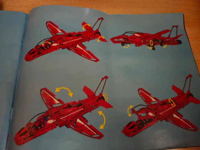 LEGO Technic 9394 areo con lego 8293 power fuction