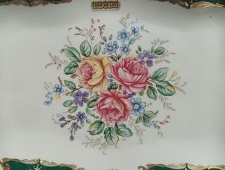 BANDEJA PORCELANA