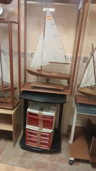 Maqueta de velero Eslora 82cm