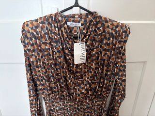 Vestido Alliwant Talla S Estampado