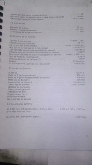 Accesorios para torno