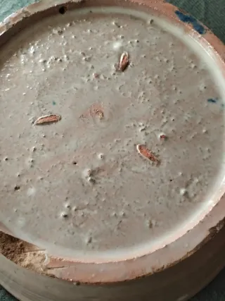 Lebrillo Fuente Fajalauza Azul