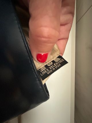 Cartera de mano Loewe negra